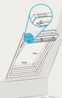 Blackout blinds for OKPOL Roof Windows