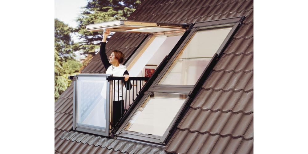 Μπαλκόνι Στέγης VELUX Cabrio GDL - Εξωτερική Άποψη Μπαλκόνι Στέγης VELUX Cabrio GDL - Εξωτερική Άποψη