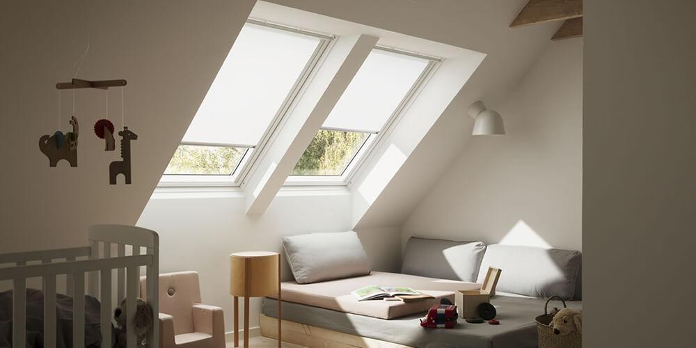 ηλεκτρική κουρτίνα μερικής συσκότισης VELUX RML ηλεκτρική κουρτίνα μερικής συσκότισης VELUX RML