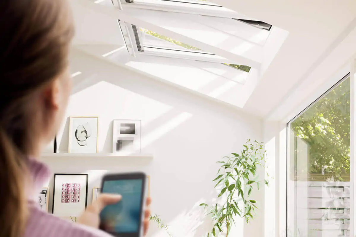 παράθυρο στέγης VELUX ggl integra ηλεκτρικό παράθυρο στέγης